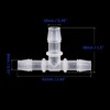 M METERXITY 4 Pack Barb Hose Fittings - 8x10x8mm OD