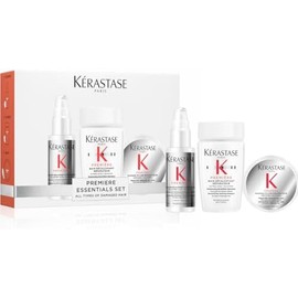 Kérastase Première Discovery Gift Set, With Bonding Pre-Shampoo Treatment, Bonding Advanced Repairing Shampoo and Bonding Deep Nutrition Mask, With Pure Citric Acid, For Damaged Hair, Travel Size