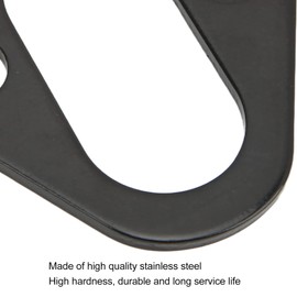 Mechanical Fuel Pump Mounting Plate Pad, Fuel Pump Mounting Plate Gasket Kit Stainless Steel Replacement for CHEVY SBC 283 305 327 350 383 400 ENGINES(2pcs)