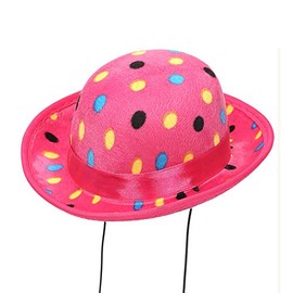 Widmann 68574 Clown Hat, Mini Melon, Mini Hat, Hat, Cap, Costume, Carnival, Theme Party