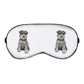 'Schnauzer Puppy' Sleep/Travel Eye Mask (EY00010166)