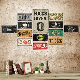 Payment is Due When Services are Rendered Metal Tin Sign, Payment Reminder for Hotel Private Venue, Indoor/Outdoor Use 12x8 inch