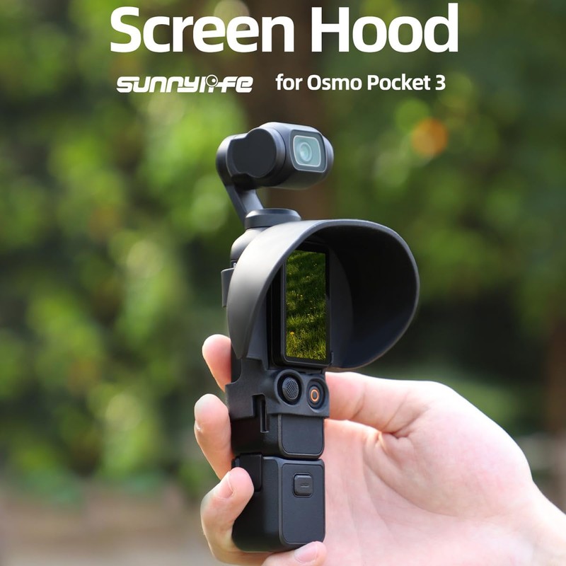 Gimbal Camera Accessories Pocket 3 Screen Sun Shade Cover, Camera
