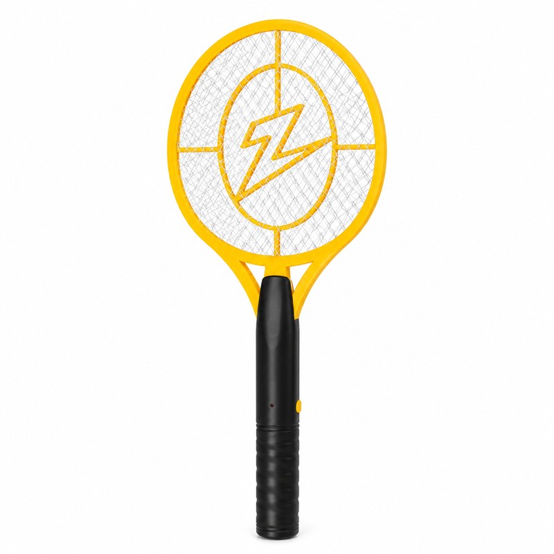 Electric Fly Swatter Racket for Insect Control – 3,500V Portable