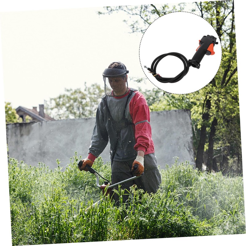 Sosoport Lawn Mower Throttle Trigger Cable Genuine Replacement Part for