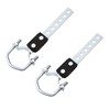 2 Pack Universal Exhaust Hangers，Adjustable Rotating Silencer Hanger Heavy Duty