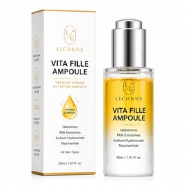 비타민 기미 탄력 집중앰플 판테놀+이데베논 미백효과 엑소좀 비타필 앰플 Vitamin Spot Elasticity Concentrated Ampoule Pantenol + Idebenone Whitening Effect Exosome Vitaphil Ampoule