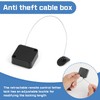 MILAKE Retractable Remote Control Holder Tether Lock, 3 Pcs 6.5ft