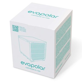 Evapolar Replacement Cartridge for Personal Evaporative Cooler and Humidifier/Portable Air Conditioner (for EvaLIGHT Plus EV-1500), Black