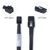 ipolex SFF-8643 to SFF-8087 Internal Mini SAS HD Cable, 100-Ohm,