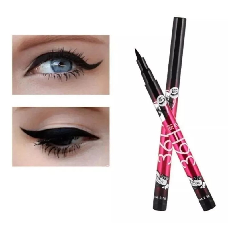 Extreme Beauty Delineador Ojos 36h Plumón Negro + Plantilla Gato