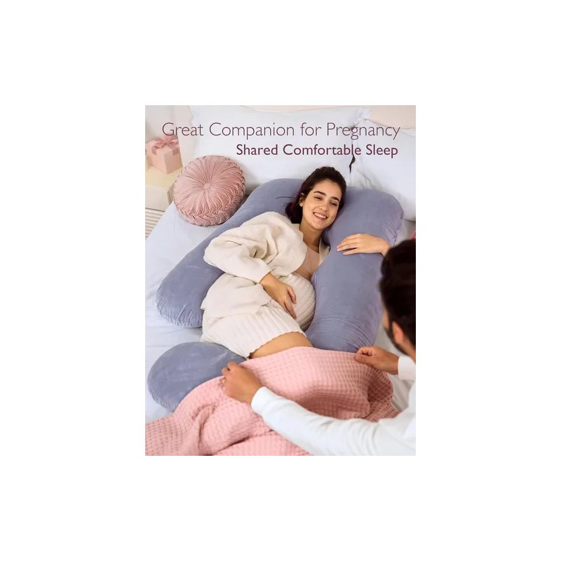 Momcozy Almohada De Embarazo En Forma De U Para Embarazadas