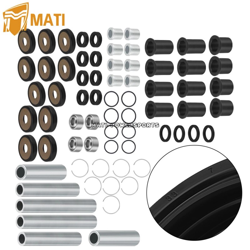 M MATI 2 Set Rear A Arm Bushings Shaft Kit