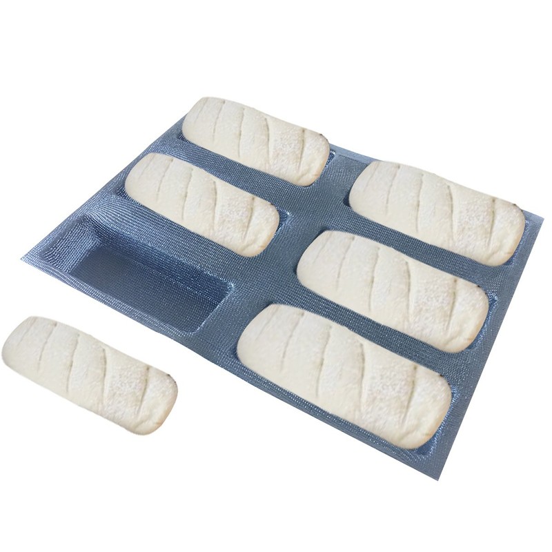 Bluedrop Silicone Bread Forms Square Shape Bread Molds Non Stick
