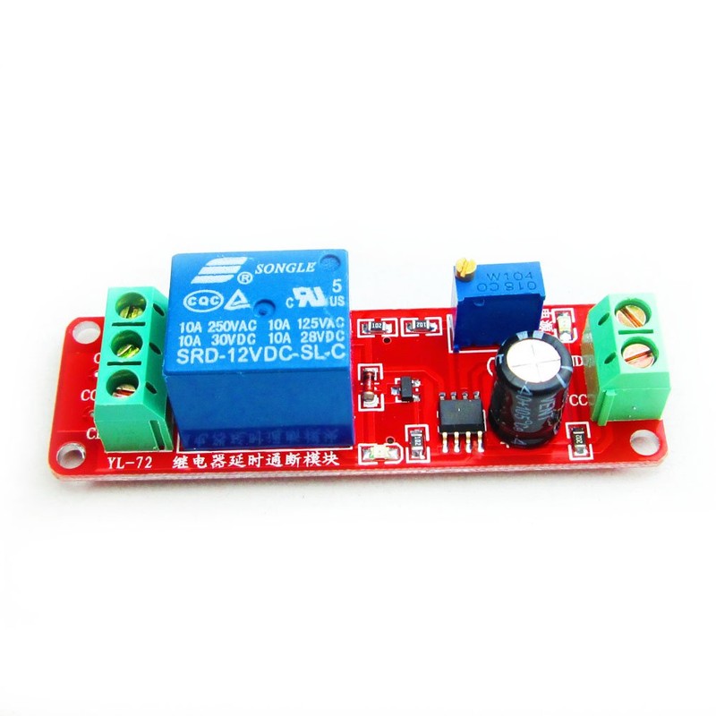 HiLetgo NE555 DC 12V Delay Timer Switch Adjustable Module 0