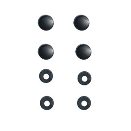 Black License Plate Frames 4 PCS Washers and 4 PCS Screw