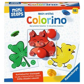 Ravensburger ministeps 4186 My First Colorino, Classic Colour Learning Game - Toy from 18 Months