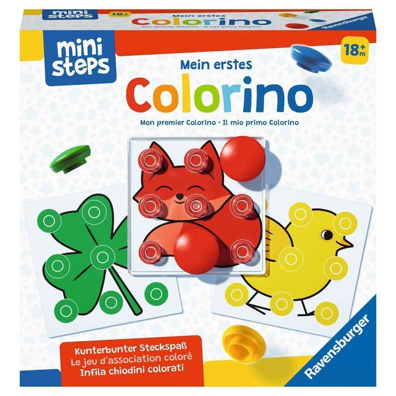 Ravensburger ministeps 4186 My First Colorino, Classic Colour Learning Game