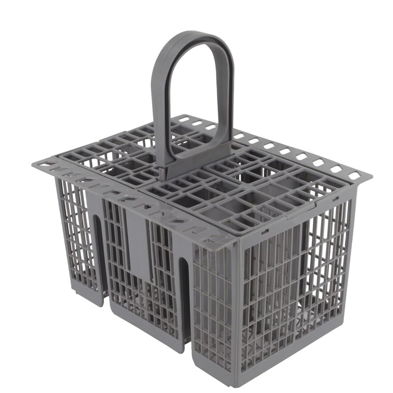 QUAILITAS Dishwasher Cutlery Basket [Grey] – Replacement Cutlery Basket for
