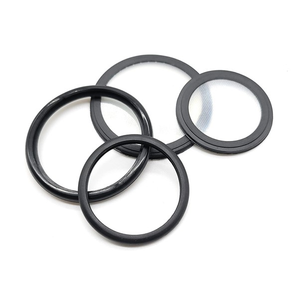 Adult + Pediatric Diaphragm with Rim assemblies. Fits Cardiology III