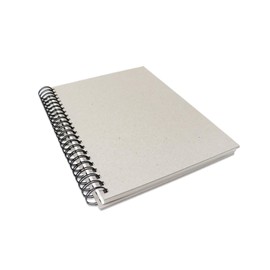 Artway Enviro – Recycled A4 Sketchbook – Portrait - 80 Sides/40 Pages of Recycled 170gsm Drawing Paper – 100% Recycled Sketchbook/Scrapbook