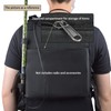 HYS Universal Handheld CB Radio Chest Harness Bag Tactical Chest