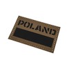 ODSP Infrared Reflective Poland Flag Patches, Polish Flags Tactical Military