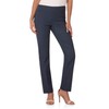 Rekucci Pantalón de pierna recta para mujer con control de