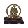 Jorvina / Medallón Sagrada Familia con Base de Madera