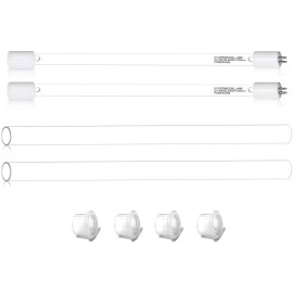 Geekpure Replacement Set for Geekpure 12 GPM UV Water Filter– Pack of 8