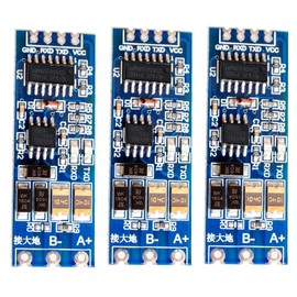 WWZMDiB 3 Pcs TTL to RS485 to UART Converter Serial Adapter 3.3V 5V Compatible with MAX485 Chip