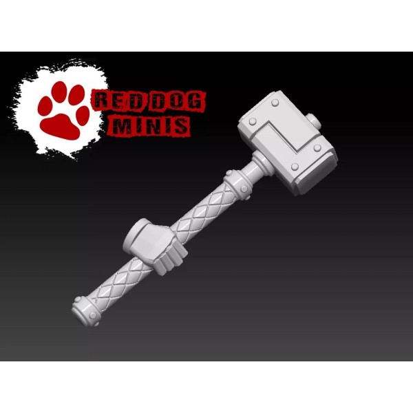 Red Dog Minis Maul Blank Bits - Mid Right Grip