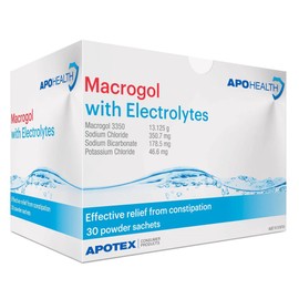 APOHEALTH Macrogol with Electrolytes 13.72g x 30 Sachets