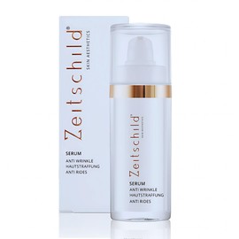 Zeitschild Anti Wrinkle Serum mit Hyaluronsäure – Anti-Aging & Faltenserum für Gesicht & Augen – Strafft die Haut & Schützt vor Kollagenabbau – Hochkonzentriert – Für Frauen & Alle Hauttypen – 30 ml