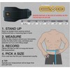 EVO Fitness Weight Lifting Belt 5.5” Neoprene Padded Back Lumbar