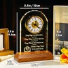 Arikyrist Glass Clock Christian Gifts for Women Men Spiritual Gift