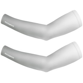 ROCKBROS Arm Cover, Arm Sleeve, Arm Cover, Summer, Sun Protection, UV Protection, UV Protection, Cooling Feel, Cool, Cool, Women's, Men's, Stylish, Sweat Absorbent, Quick-Drying, UPF50+, For Sports,