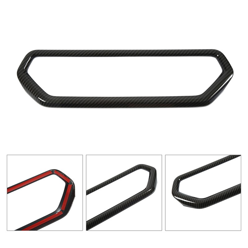 Central Control AC Air Vent Cover Trim Carbon Fiber Style