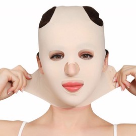 Face Slimming Lift Mask V Line Lift Up Belt Double Chin Reducer Reusable Breathable Thin Face Bandage Beauty Tool