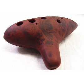 no label New Wood Grain(2) 12 Holes Ocarina Flute + Free U.S Shipping