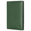 VON HEESEN Passport Holder Leather with RFID Protection for Men
