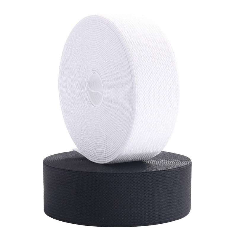 Elastic Bands for Sewing, 1 Inch Wide Elastic Fabric Band