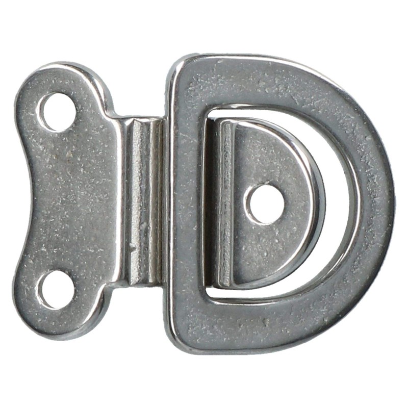 Folding Pad Eye Ring Tie Down Anchor Marine Grade 316