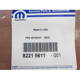 Mopar Jeep Gladiator Front & Rear Molded Splash Guards Set New OEM