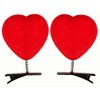 Lucore Heart Head Bopper Hairpins - 10 PC Set Bobble