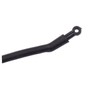 OHPHCALL 2pcs Black Peephole Holder Accessories Durable Bowstring Slide Stabilizer