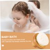 STOBAZA 2pcs Wooden Shower Scrubber Bath Brush Body Wash Brush