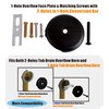 Artiwell Bronze Universal Tub Drain Tip Toe Tub Conversion Kit