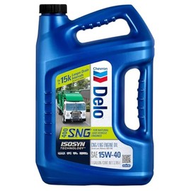 Delo 400 SNG 15W40 Natural Gas Motor Oil 1 gal, Pack of 1