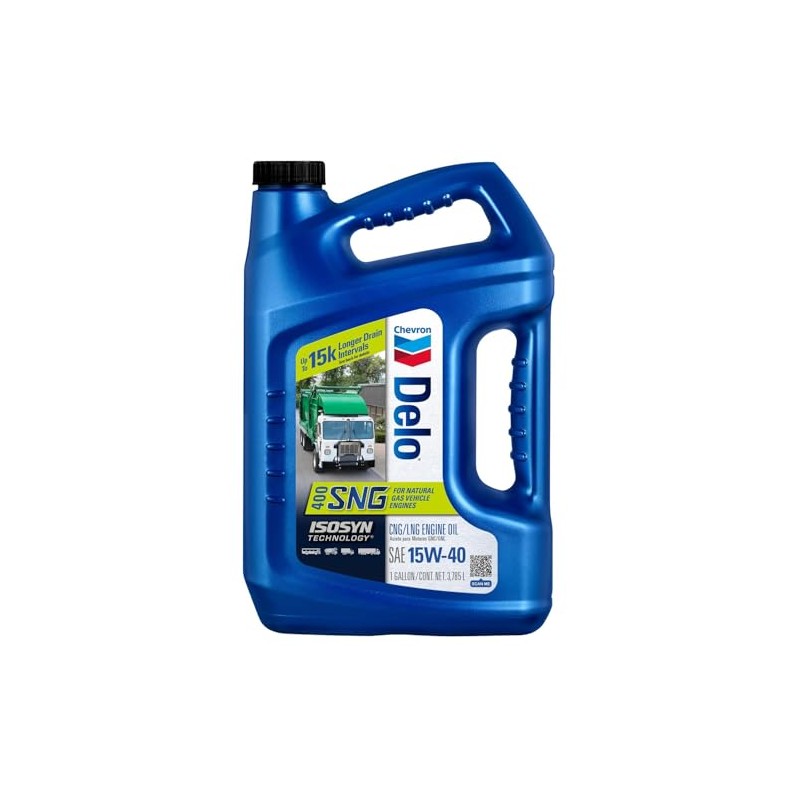 Delo 400 SNG 15W40 Natural Gas Motor Oil 1 gal,